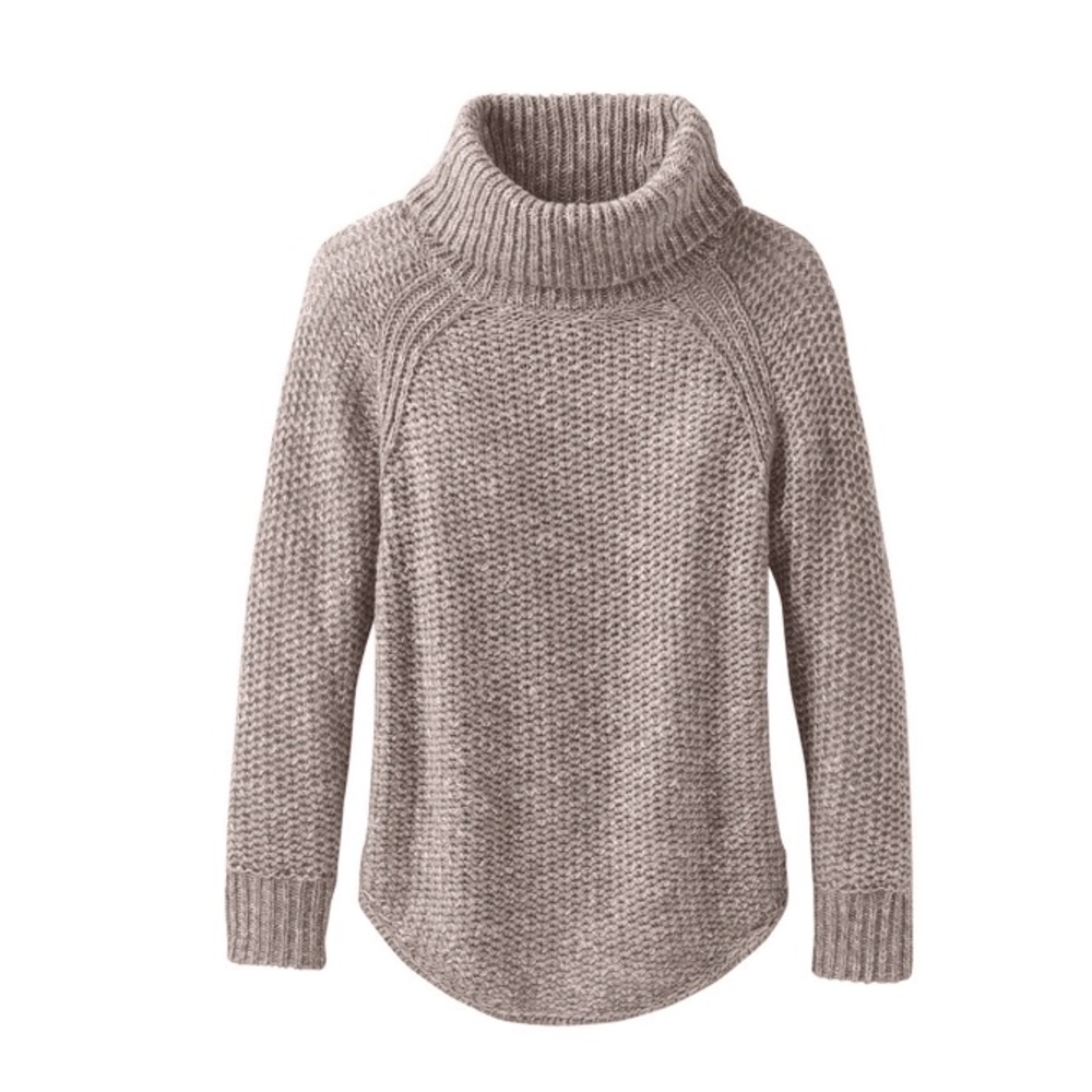 WOMEN'S PRANA | CALLISTO TURTLENECK SWEATER | OATMEAL- size small